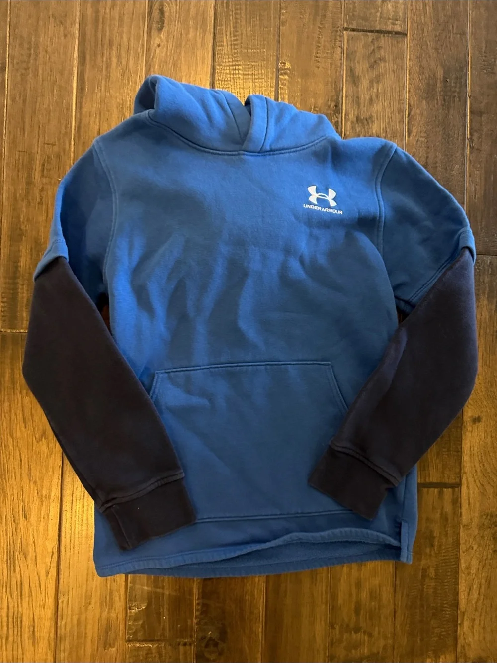 Bundle of 4 - Under Armour Boys Hoodie Sweatshirt Size M - Blue, Gray, Teal, Tan